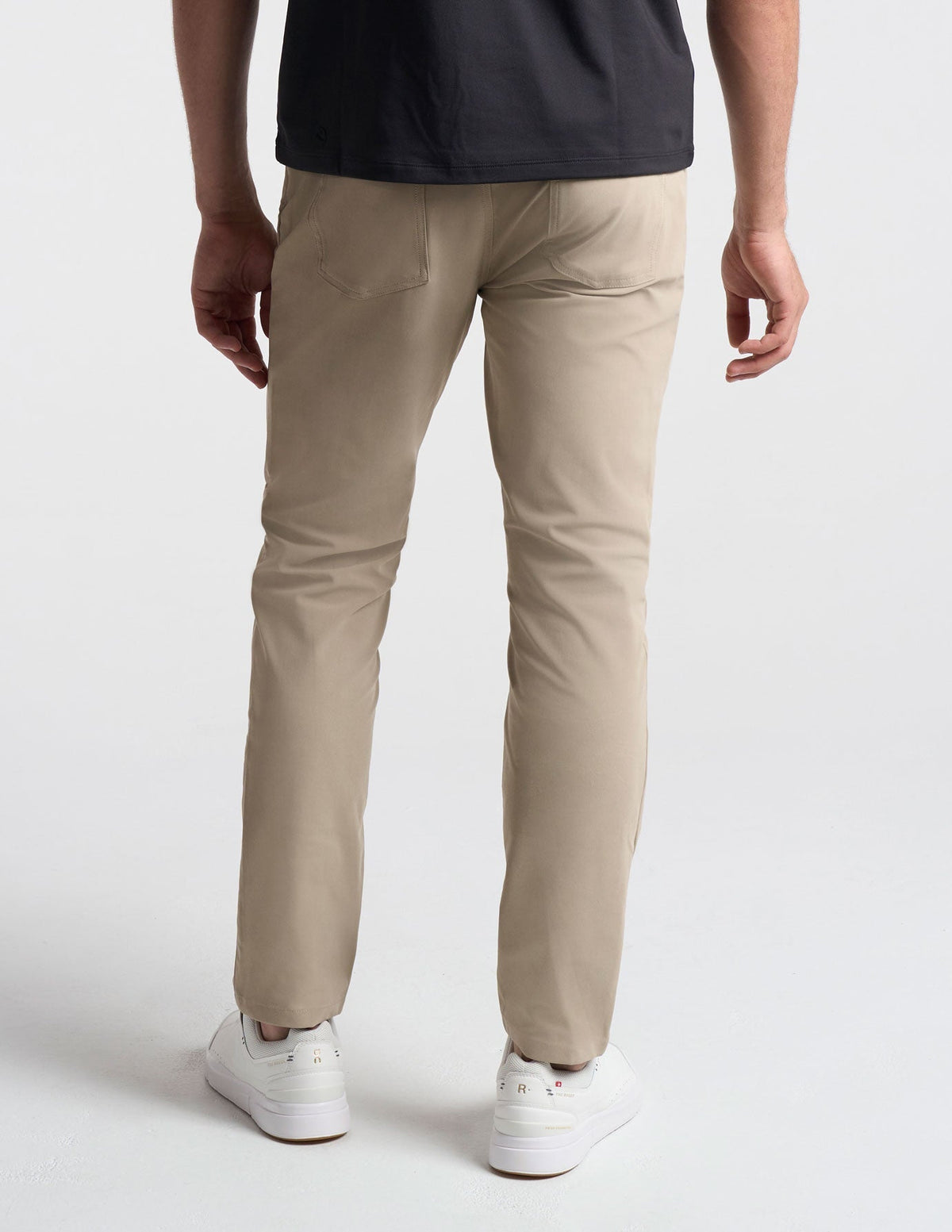 5-Pocket Tech Pants - Khaki - Slim Fit (The Theta Waves)